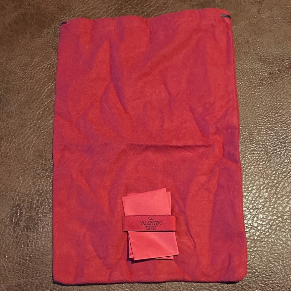 Valentino Garavani Red Dust Bag Pouch for Shoes Accessories‎